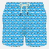 Costume da bagno in tessuto leggero con micro stampa Cars