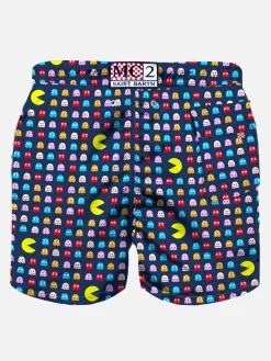 Costume da bagno in tessuto leggero con stampa Pac-Man© | Pac-Man© Edizione Speciale