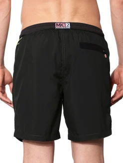 Costume da bagno nero con zip