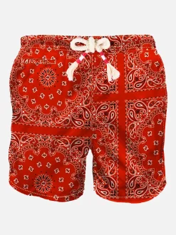 Costume da bagno uomo rosso