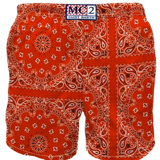 Costume da bagno uomo rosso