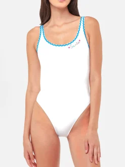 Costume intero con ricamo Santa