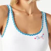 Costume intero con ricamo Ibiza