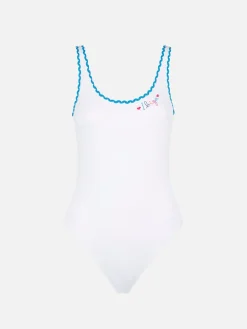 Costume intero con ricamo Ibiza