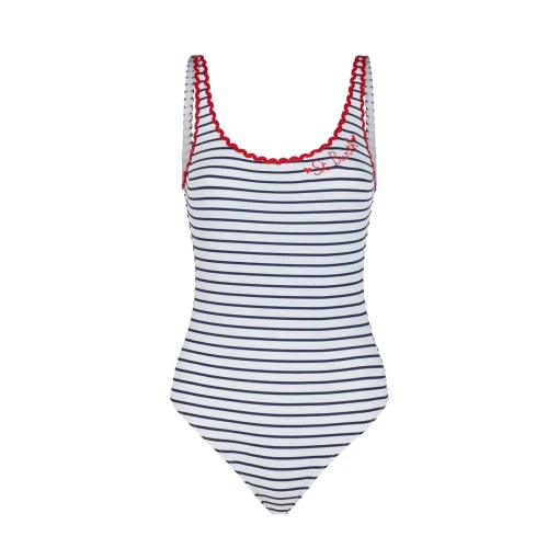 Costume intero con ricamo Love St. Barth