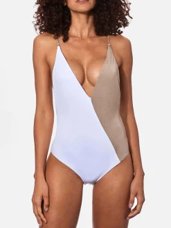 Costume intero con scollo a V