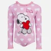 Costume intero da bambina Hila con maniche lunghe | SNOOPY PEANUTS SPECIAL EDITION | PROTEZIONE UV