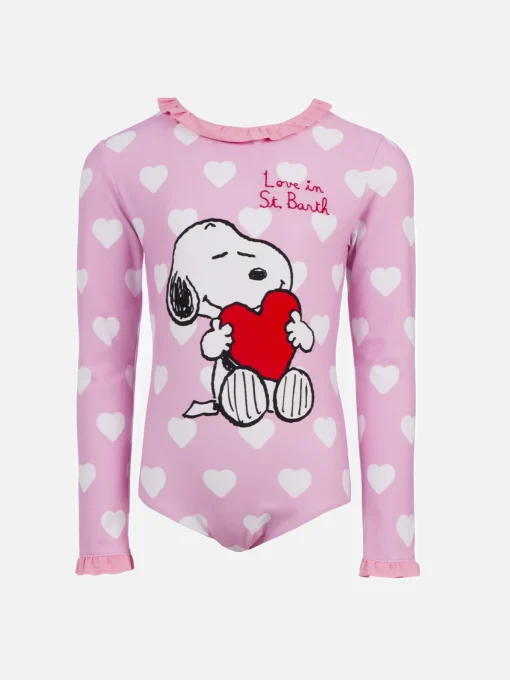 Costume intero da bambina Hila con maniche lunghe | SNOOPY PEANUTS SPECIAL EDITION | PROTEZIONE UV