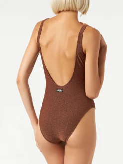 Costume intero da donna in lurex