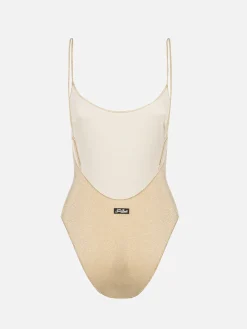 Costume intero da donna in lurex Cecille