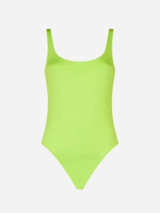 Costume intero da donna lime