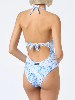 Costume intero da donna Marylin a fiori