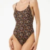 Costume intero leopardato