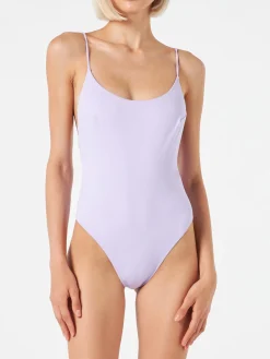 Costume intero lilla