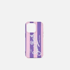 Cover per iPhone 14 Pro con stampa a righe
