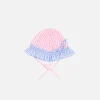 Cuffia in cotone per neonata