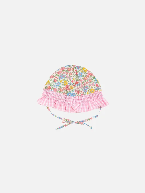 Cuffia neonata in cotone