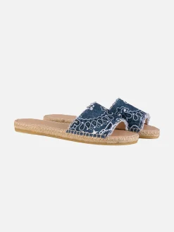 Espadrilla da donna con stampa bandana