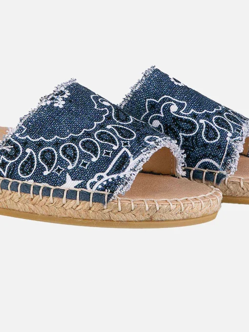Espadrilla da donna con stampa bandana