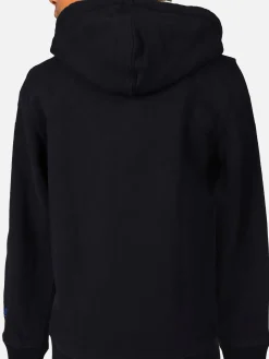 Felpa da bambino blu navy ricamo Off Piste team