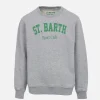 Felpa da bambino Bobby con stampa St. Barth sport club