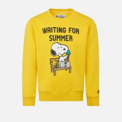 Felpa da bambino girocollo con stampa Snoopy | EDIZIONE SPECIALE SNOOPY PEANUTS™