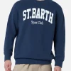 Felpa da uomo blu navy Soho St Barth sport