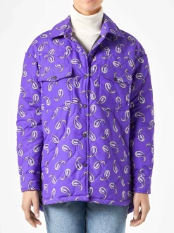 Giacca da donna con stampa paisley