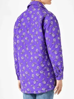Giacca da donna con stampa paisley