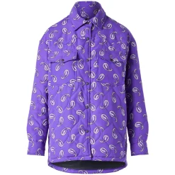 Giacca da donna con stampa paisley