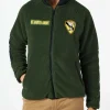 Giacca in sherpa con patch Snoopy | Edizione speciale Peanuts®