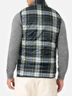 Gilet imbottito blu navy da uomo Aspen