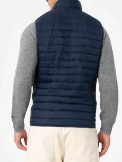 Gilet imbottito blu navy da uomo Aspen