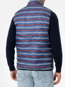Gilet imbottito verde militare da uomo Aspen