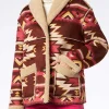 Giubbotto da donna in shearling reversibile