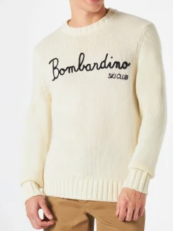 Maglia Bombardino Ski Club in misto cashmere