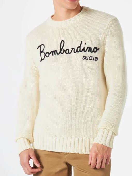 Maglia Bombardino Ski Club in misto cashmere