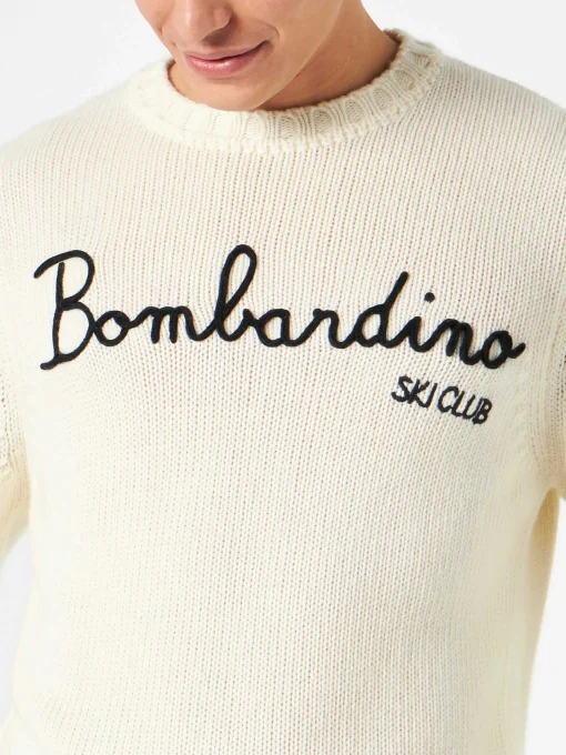 Maglia Bombardino Ski Club in misto cashmere
