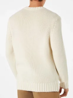 Maglia Bombardino Ski Club in misto cashmere