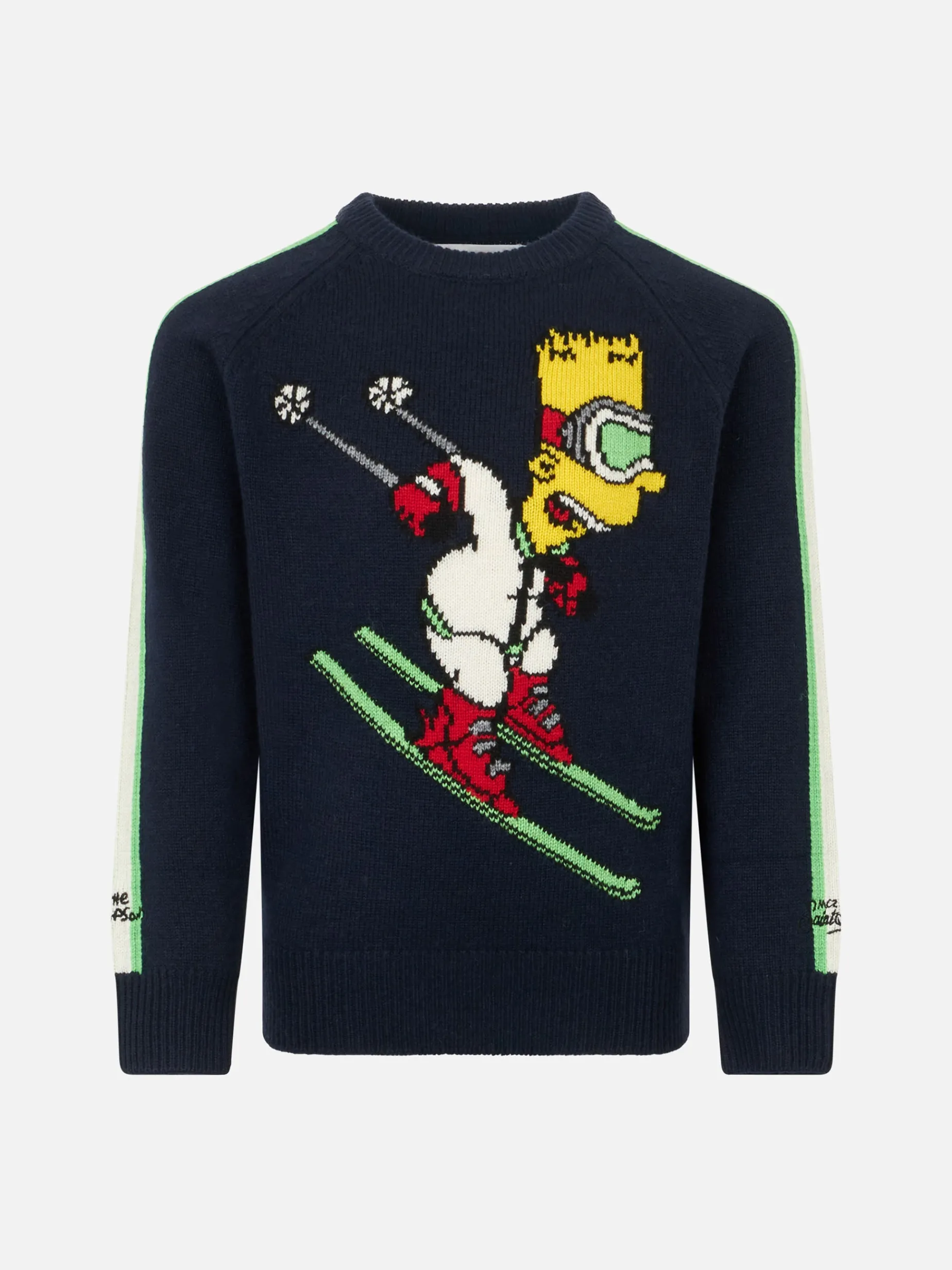 Maglia da bambino girocollo con stampa Bart Simpson | THE SIMPSON SPECIAL EDITION