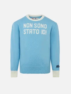 Maglia da bambino girocollo con stampa Non Sono Stato Io