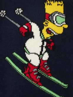 Maglia da bambino girocollo con stampa Bart Simpson | THE SIMPSON SPECIAL EDITION