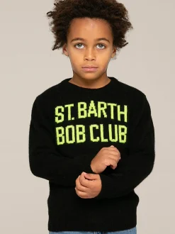 Maglia da bambino stampa St. Barth Bob Club