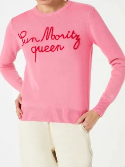 Maglia da donna con ricamo Sun Moritz Queen
