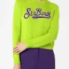 Maglia da donna corto verde acido