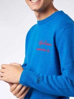 Maglia da uomo con ricamo A far l'amore comincia tu