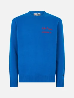 Maglia da uomo con ricamo A far l'amore comincia tu
