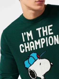 Maglia da uomo con stampa Snoopy I'm the Champion | SNOOPY - EDIZIONE SPECIALE PEANUTS™