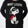 Maglia da uomo morbida con stampa Snoopy Night Legend | SNOOPY - EDIZIONE SPECIALE PEANUTS™
