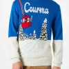 Maglia da uomo stampa cartolina vintage Courma
